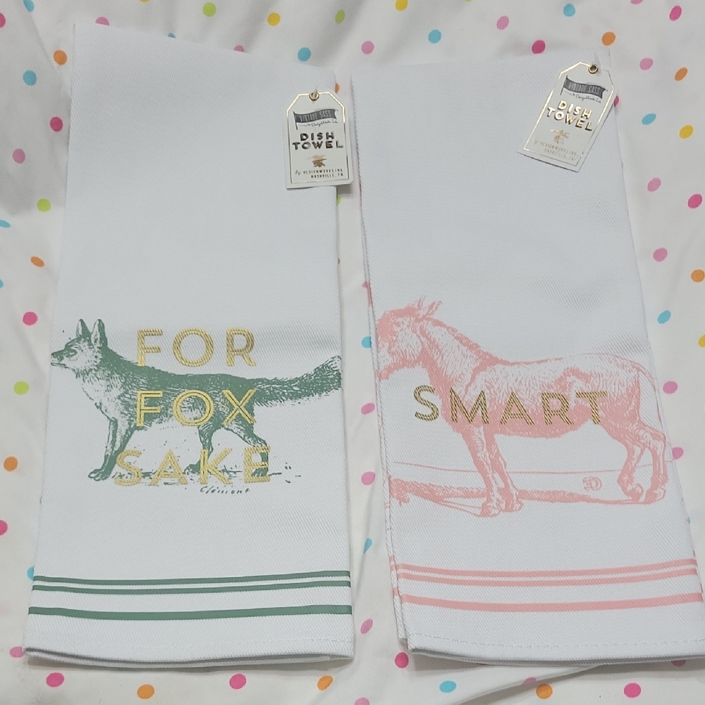 DesignWorks Ink Dish Towels